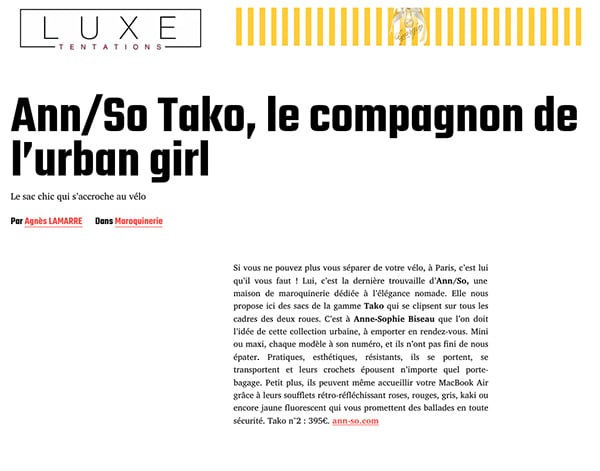 Luxe Tentations Luxe Tentations